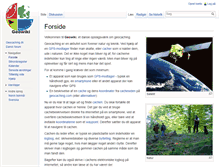 Tablet Screenshot of geowiki.wegge.dk